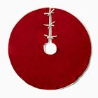Cotton Velvet Flange Tree Skirt
