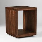 Open Box: Calla Solid Wood Side Table (22") - Acacia Russet Brown