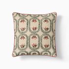 Festive Garland Pillow Cover