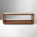Calla Solid Wood &amp; Marble Coffee Table (48")