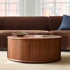 Melli Solid Wood Storage Coffee Table (36")