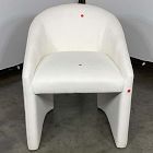 Open Box: Adler Dining Chair - Performance Washed Canvas White, Sand
