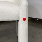 Open Box: Adler Dining Chair - Performance Washed Canvas White, Sand