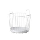 Open Box: Inu Metal Basket, Extra Large (16"D) - Soft Grey