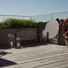 Outdoor Foldable Oval Bench (35")
