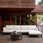 Caldera Aluminum Outdoor 3-Piece Chaise Sectional (135")