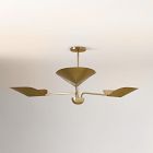 Laughton Semi-Flush Mount (48")