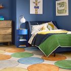 Mod Wingback Bed