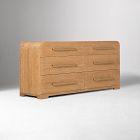Ava Cerused 6-Drawer Dresser (64")