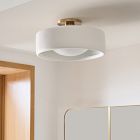 Anders Porcelain Flush Mount (5"&ndash;14")