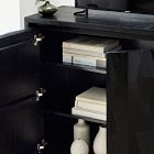Carved Pattern Solid Wood Cabinet (47")