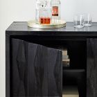 Carved Pattern Solid Wood Cabinet (47")