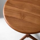 Moritz Solid Wood Side Table  (16")