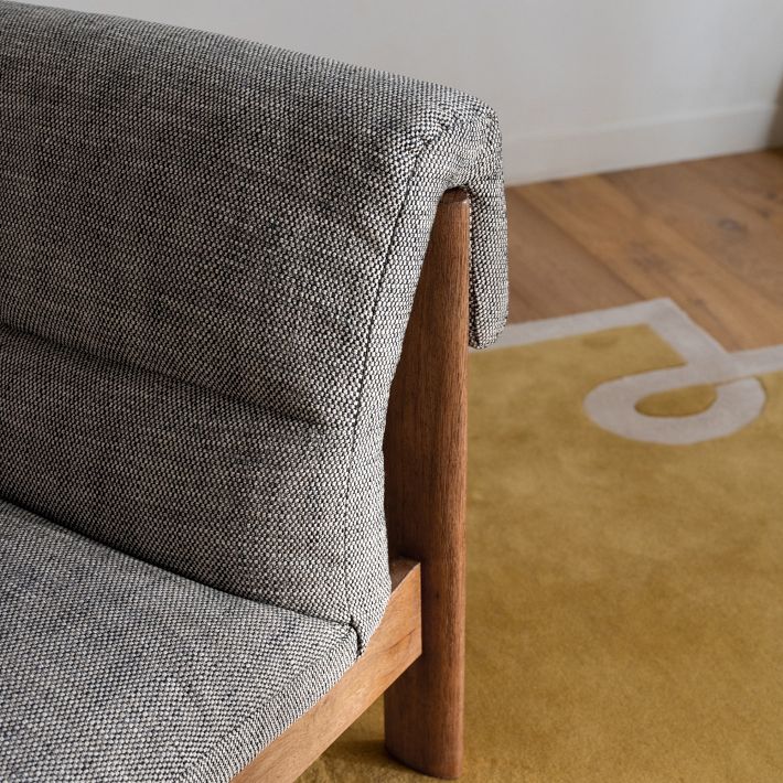 Alona Accent Chair, Flecked Upholstery | West Elm