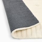 Dot Border Wool Rug
