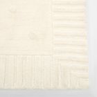 Dot Border Wool Rug