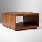 Calla Solid Wood Square Coffee Table (30")