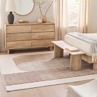 Ribbon Tufted Wool Rug