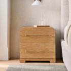 Ava Cerused Nightstand (22")