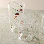 Skier Mountain Glassware Collection