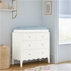 Daisy Narrow Dresser with Removable Topper (36")