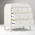 Daisy Narrow Dresser with Removable Topper (36")