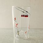Skier Mountain Glassware Collection