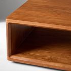 Calla Solid Wood Square Coffee Table (30")