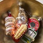 Glass Shrimp Ornament