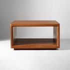 Calla Solid Wood Square Coffee Table (30")