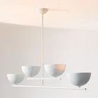 Florent 2-Tier 4-Light Chandelier (46")