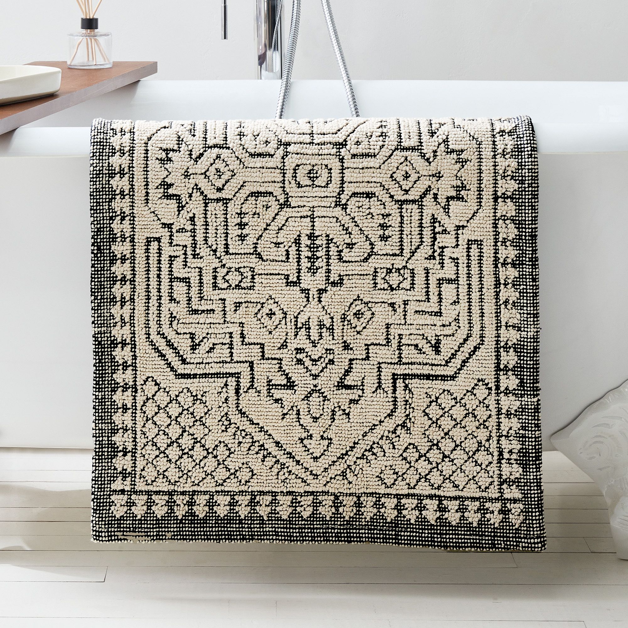 Woven Persian Bath Mat by West Elm
