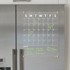 Girl Friday Magnetic Acrylic Fridge Calendar