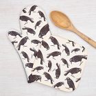Counter Couture Crow Oven Mitt &amp; Pot Holder