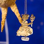 Metal Zodiac Ornament - Virgo