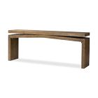 Open Box: Emmerson Oak Console Table (79") - Rustic Gray Veneer