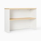 Open Box: Ziggy Modular Wall System 2-Shelf Open Hutch - Natural/White
