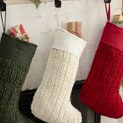 Linear Knit Stockings
