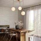 Petra 3-Light Chandelier