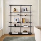 Sintra Wood &amp; Metal Bookcase (60")