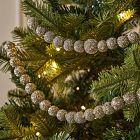 Gold Glitter Ball Garland