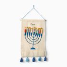 Felt Hanukkah Menorah Interactive Wall Hanging