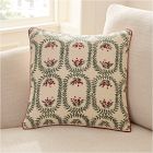 Festive Garland Pillow Cover