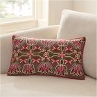 Folk Floral Pillow Cover