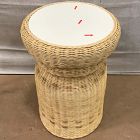 Open Box: Joseph Altuzarra Woven Side Table  (14"Dia) - Natural