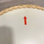 Open Box: Joseph Altuzarra Woven Side Table  (14"Dia) - Natural