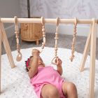 Poppyseed Play Wooden Baby Gym Set
