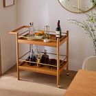 Mid-Century Bar Cart (32")