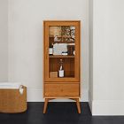Mid-Century Bathroom Pharmacy Cabinet - Acorn