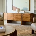 Otto Solid Wood Media Console (80"&ndash;96")